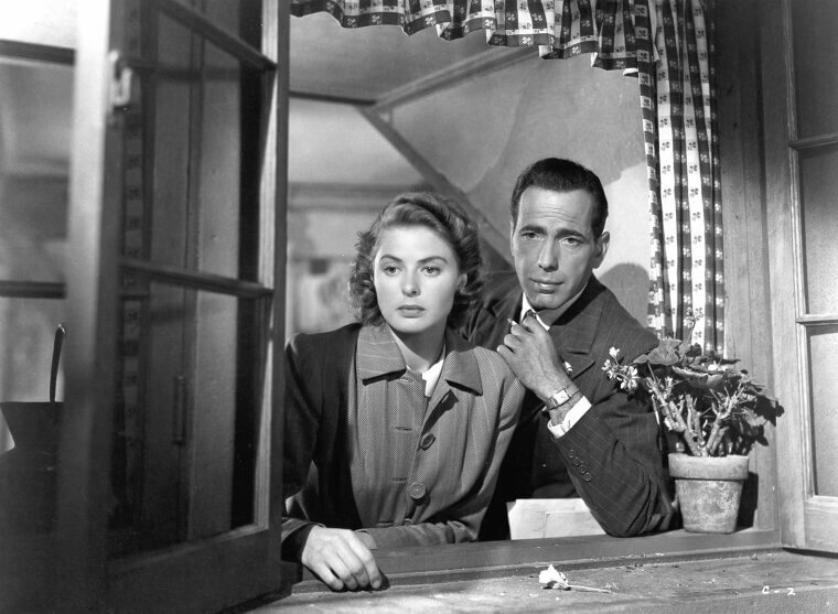 Why Humphrey Bogart and Ingrid Bergman Never Spoke Off-Camera