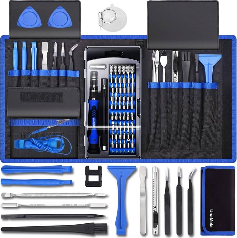 Precision Tech Repair Set: Essential 80-in-1 Tool Kit for Electronics - 10% Off!