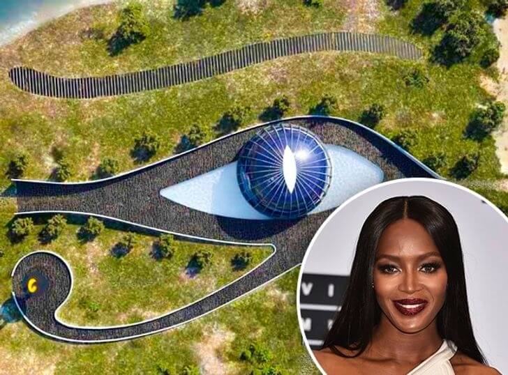 Naomi Campbell's Cleopatra Themed Home