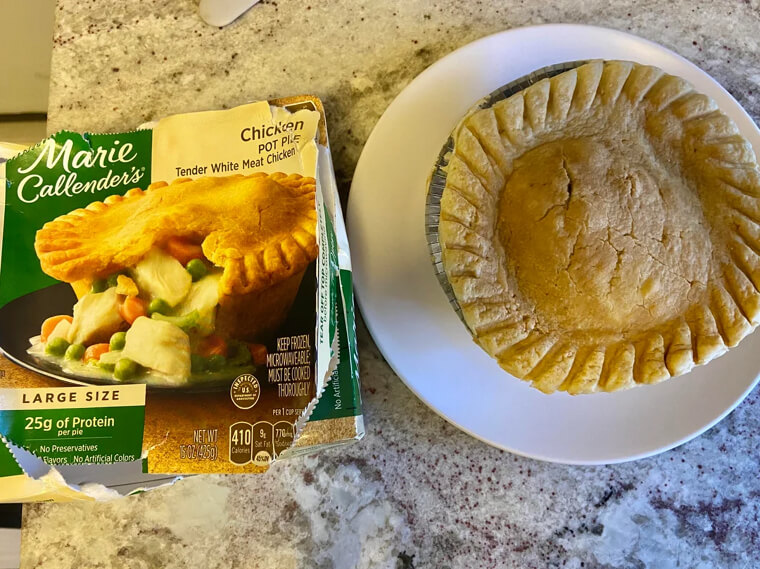 Frozen Pot Pies