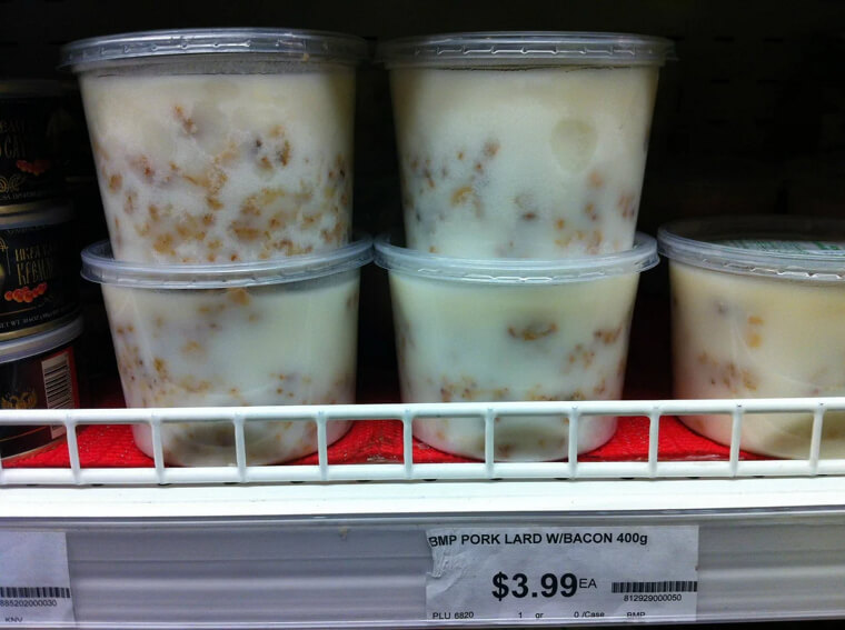 Deep-Fried Foods Cooked in Lard