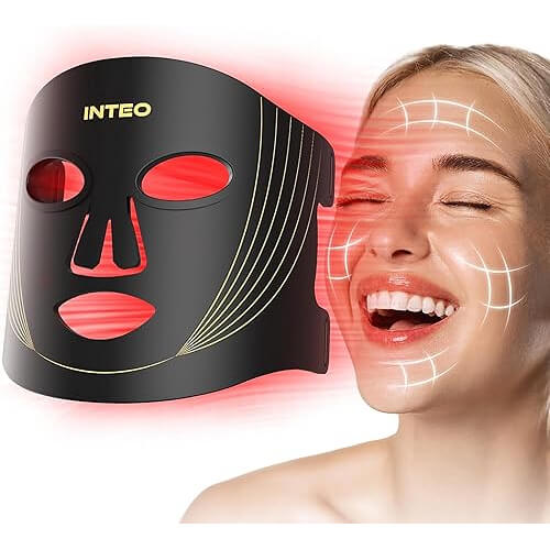 Portable Red Light Therapy Face Mask that Rejuvenates Your Skin at Home. Now 40% Off!