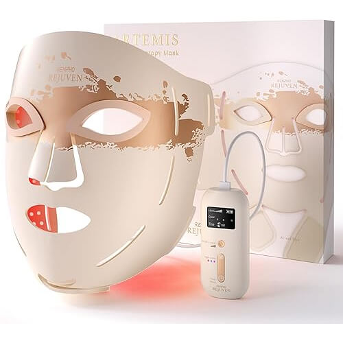 Advanced RENPHO 4D Red Light Mask that Covers Your Entire Face. Now 10% Off!