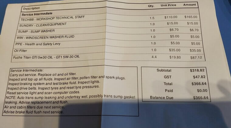 Service History and Ownership Records