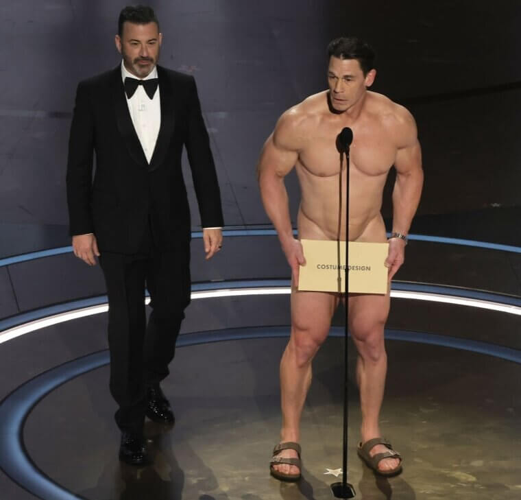 John Cena’s Nude Presentation