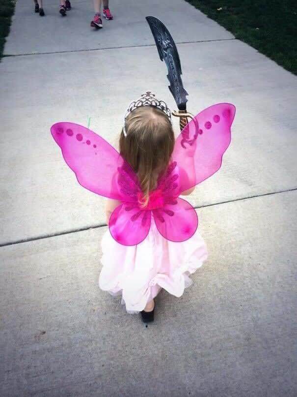 Butterfly Warrior Princess