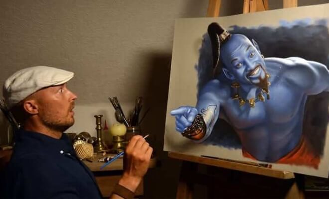 Professional Artist Creates Amazing 3D Drawings On Simple Flat Surfaces