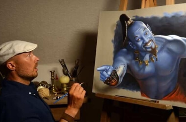 Professional Artist Creates Amazing 3D Drawings On Simple Flat Surfaces