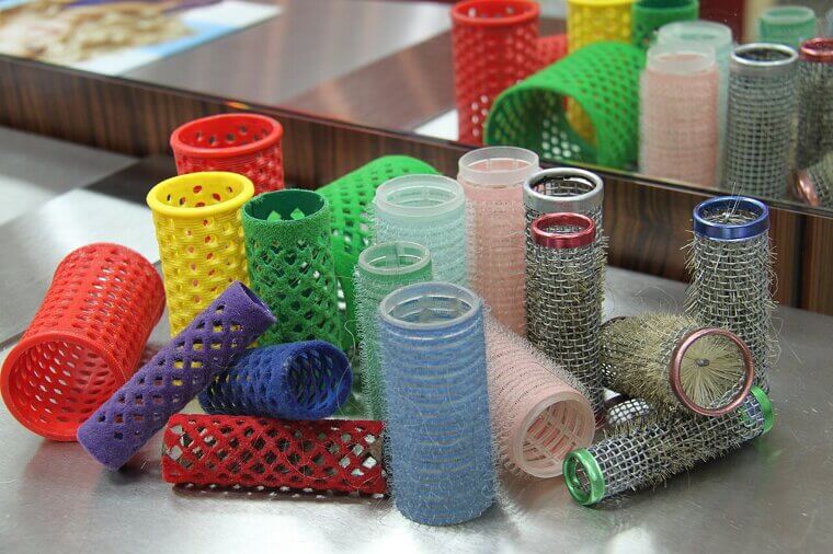 Wearing Curlers Outside