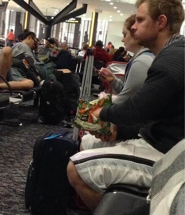 When You Can't Eat Anything At The Airport