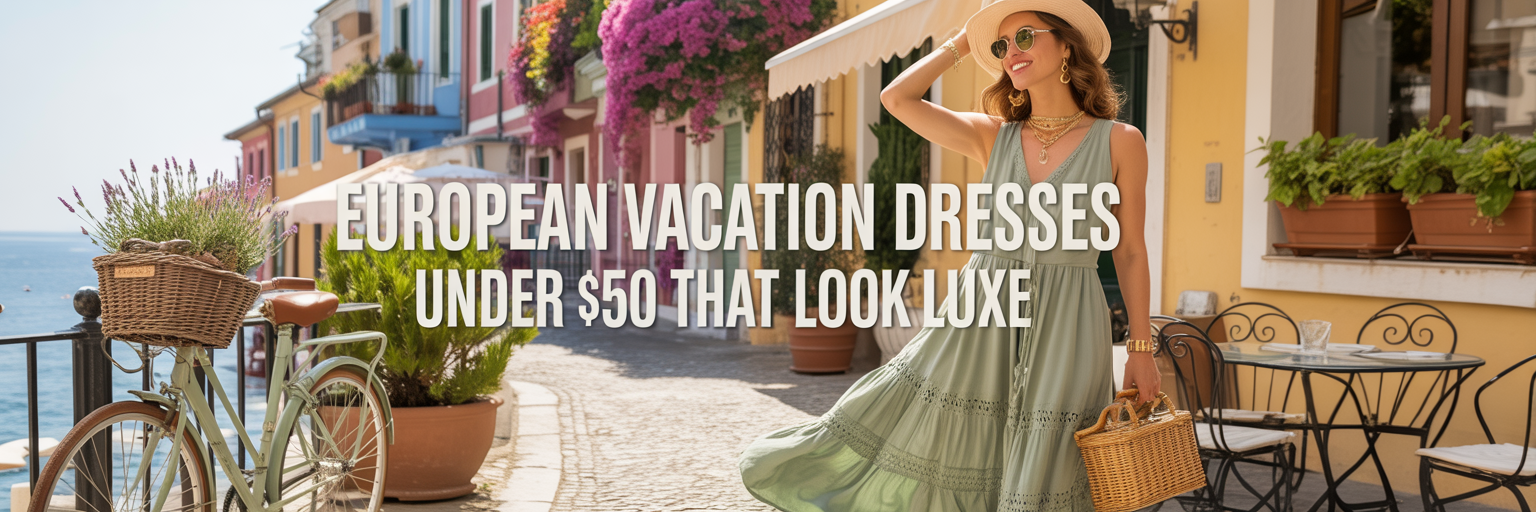 European Vacation Dresses Under $50 That Look Luxe