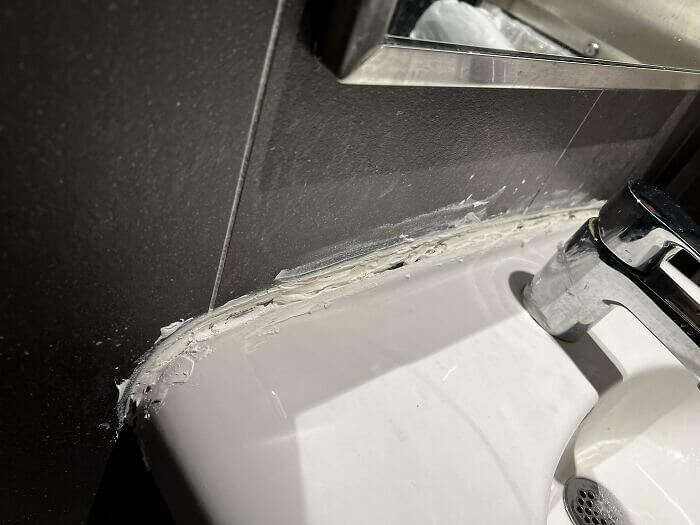 Caulking While Blindfolded