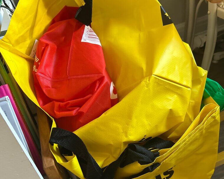 ​Storing Reusable Grocery Bags Forever