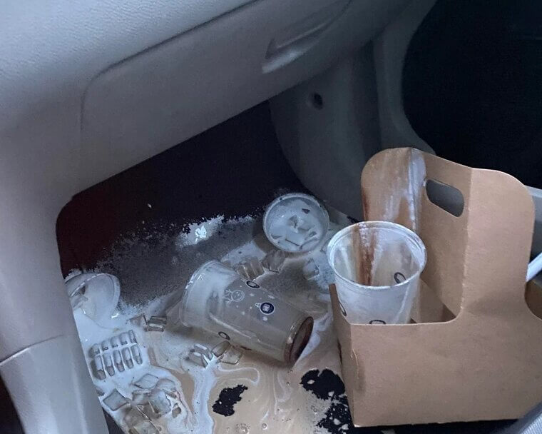 ​Ignoring Spilled Drinks