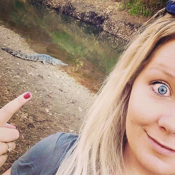 Croc Selfie