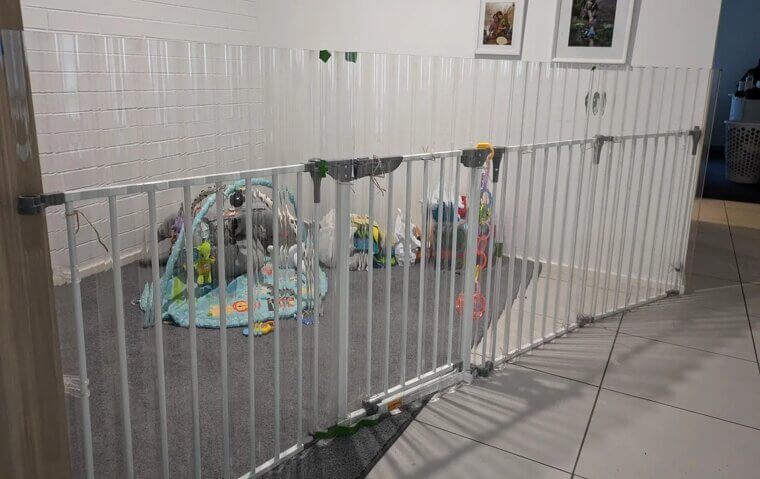 Lack of Babyproofing