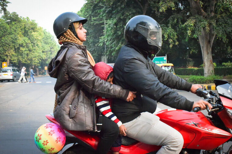 Babies on Motorcycles