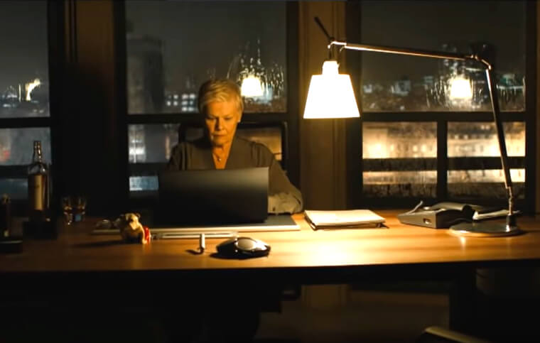 Did You Notice M's Bulldog Figurine Was Passed on to Bond After Her Passing?