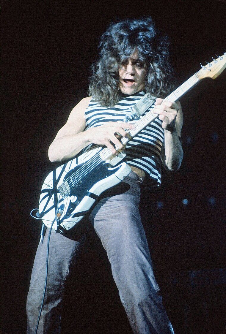 Eddie Van Halen Patented A Unique Device To Help Hold His Instrument