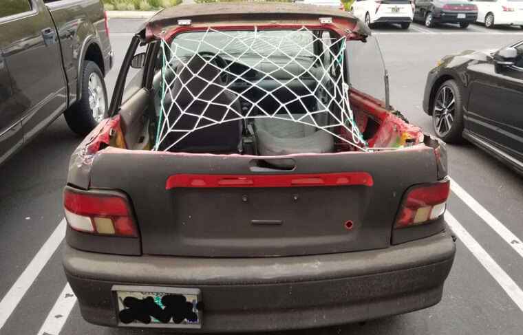 Removing Rear Seats for “Weight Reduction”