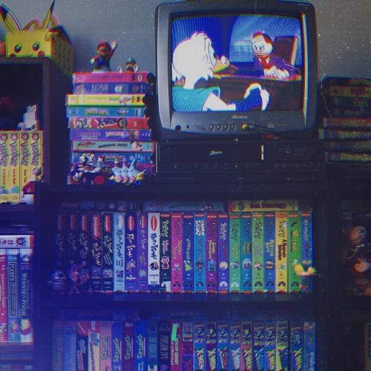 In Awe Of This VHS Cartoon Collection