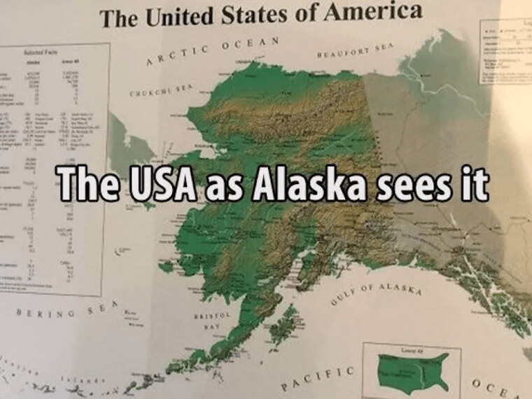 How Alaska sees the US