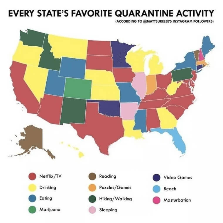 Map Of Quarantine Activity