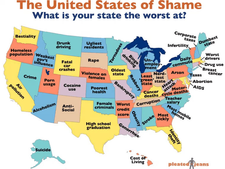 The Map of Shame