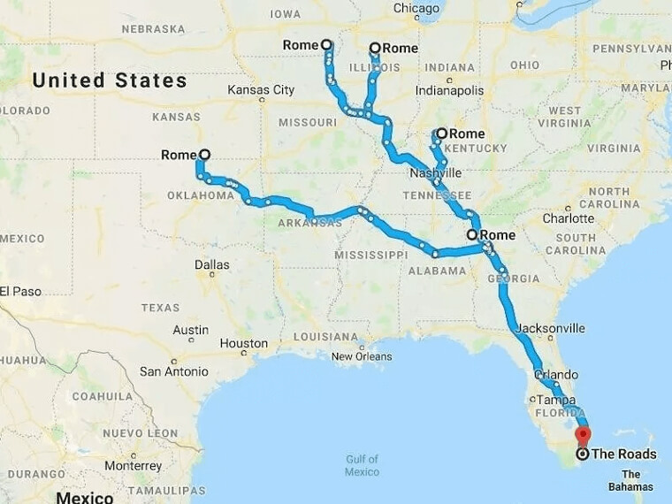 All Roads Lead To Rome