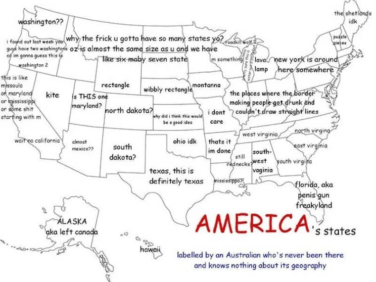 America, According To Australians