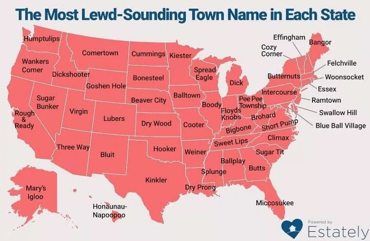 Town Names That Sound Dirty