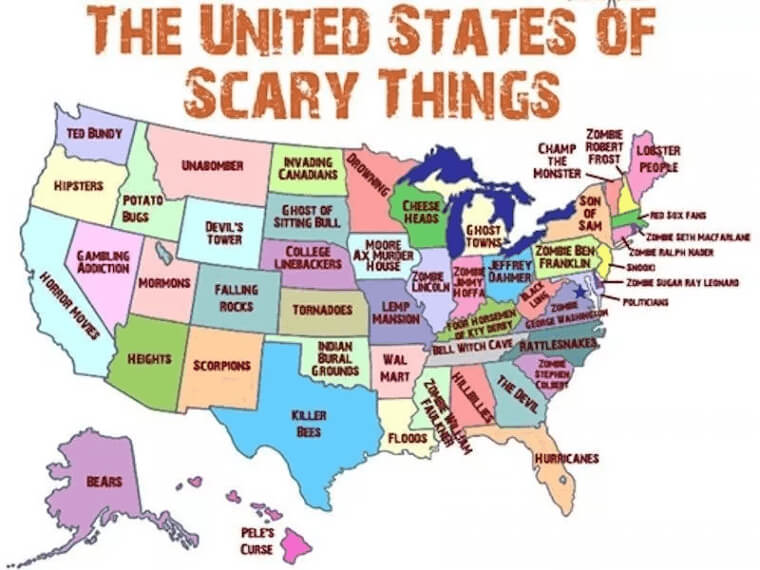 Scary Stuff In Every State