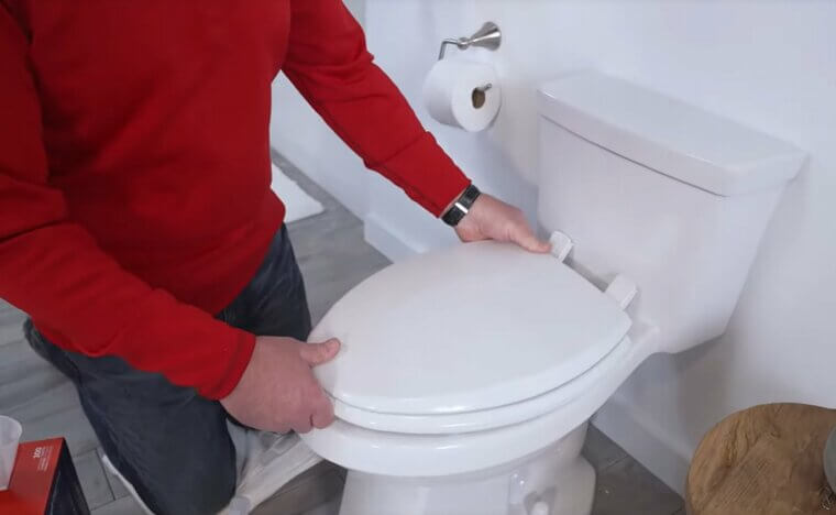 Replace a Worn Toilet Seat
