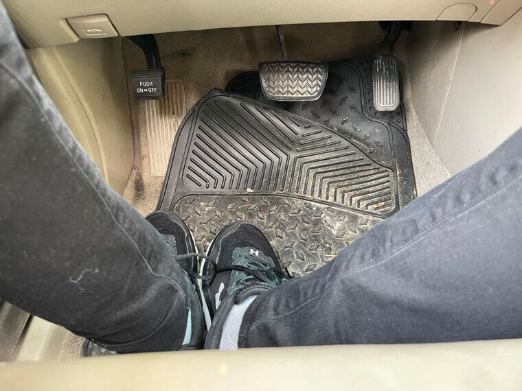 ​Resting Your Foot on the Brake Pedal