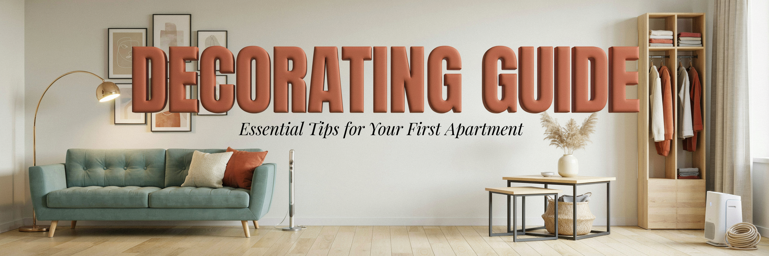 Decorating Guide: Essential Tips for Your First Apartment