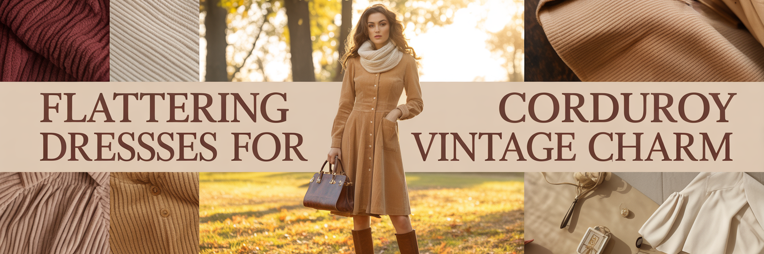 Corduroy Dresses That Bring Vintage Charm Back