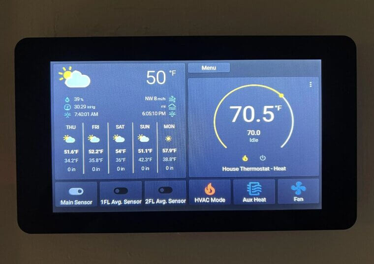 Smart Thermostat Use for Safety