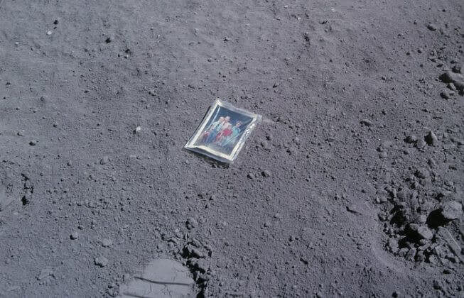 A Souvenir Left On The Moon