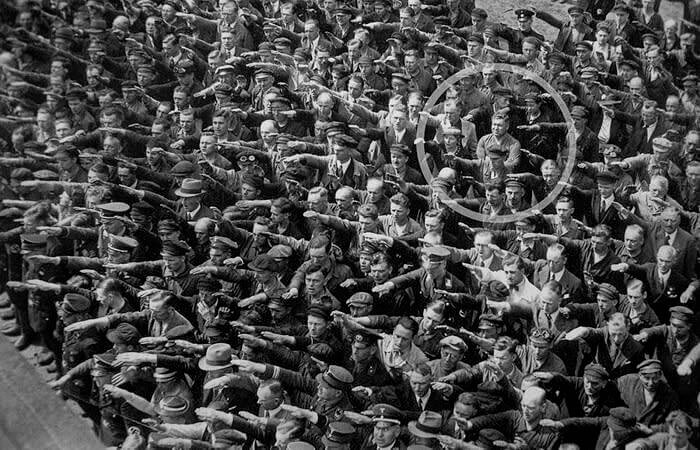 Refusing To Salute The Fuhrer