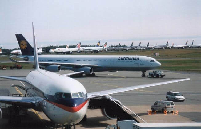 Flights Grounded After 9/11