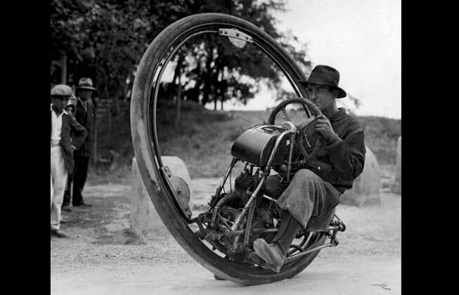 One-Wheel Car