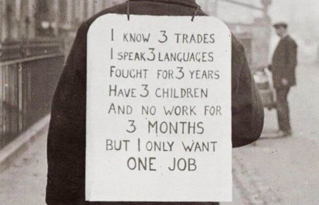 Job Hunting During The Great Depression
