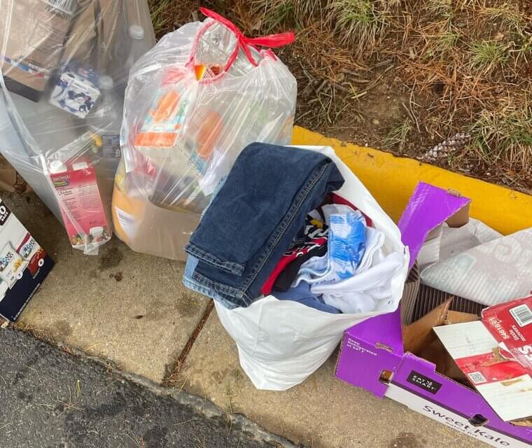 Stained or Torn Clothing