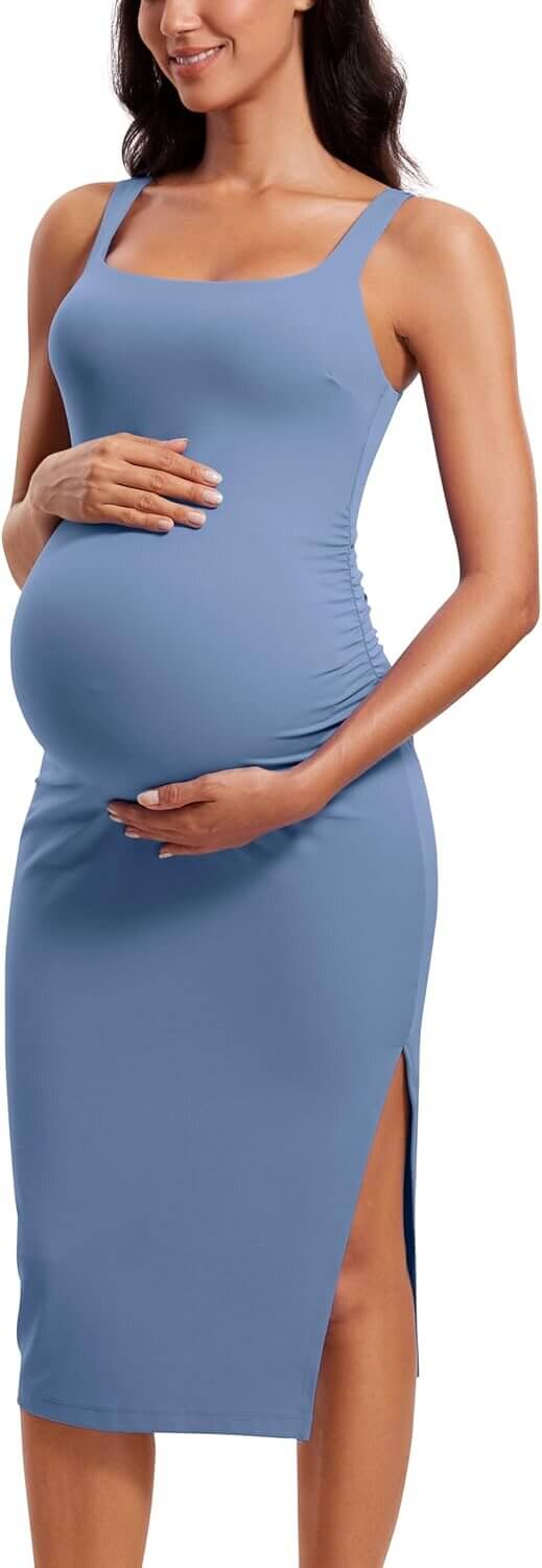 CRZ YOGA Maternity Dress - Flattering Comfort for Every Occasion - Now 15% Off!