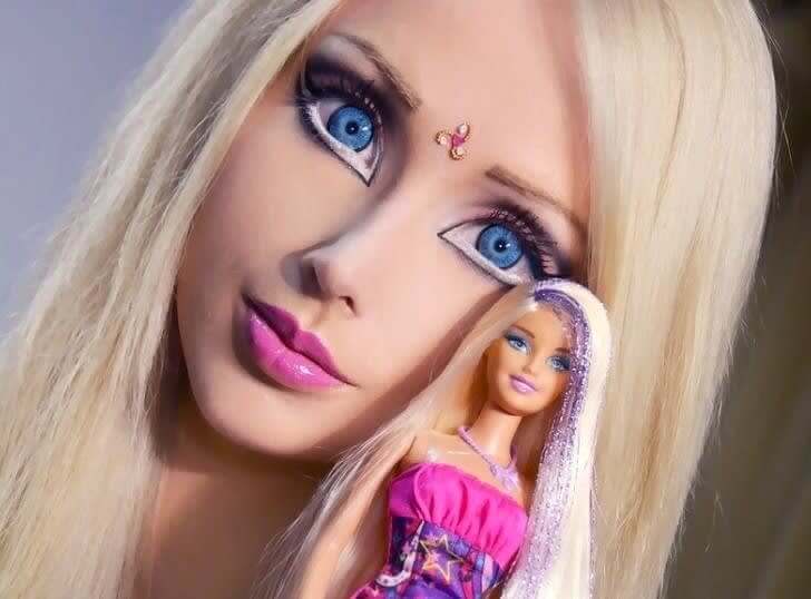 While There Are Two Human Ken Dolls, There Is Also A Human Barbie, Valeria Lukyanova