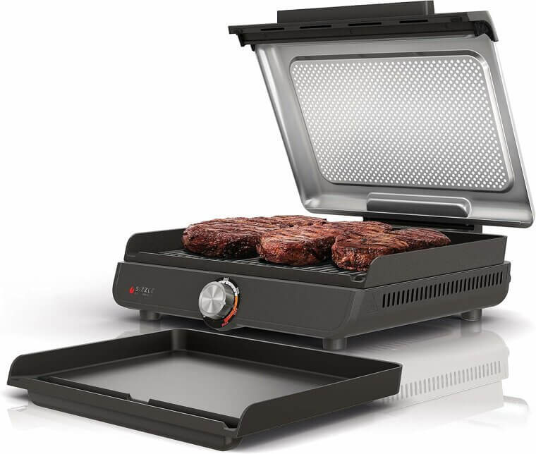 Ninja Sizzle Grill - Perfect for Steaks & More!
