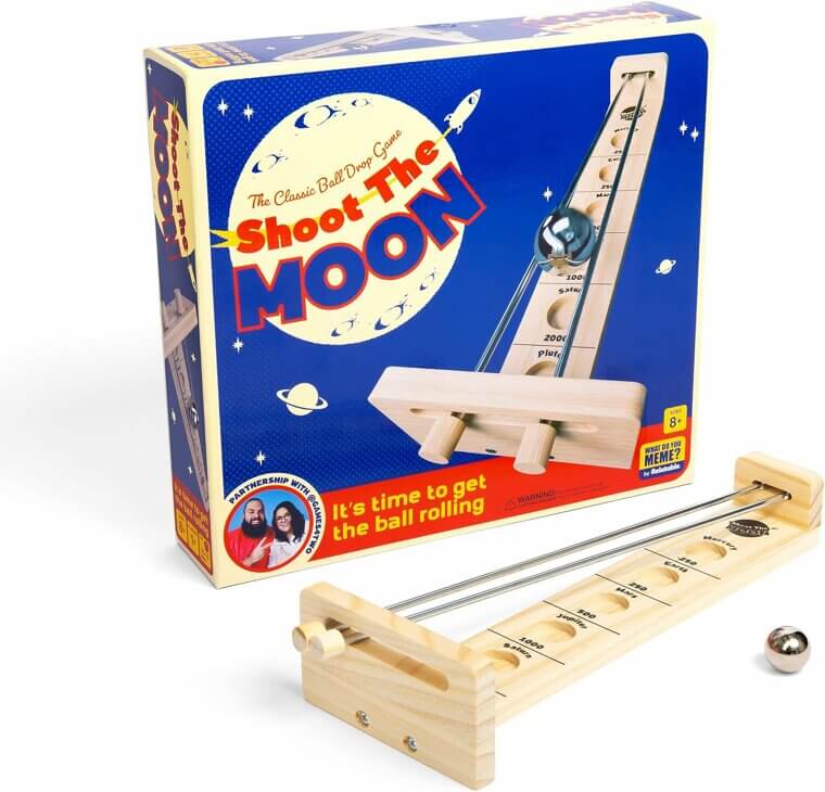 Shoot the Moon Game - Fun Retro Bar Game for Family!