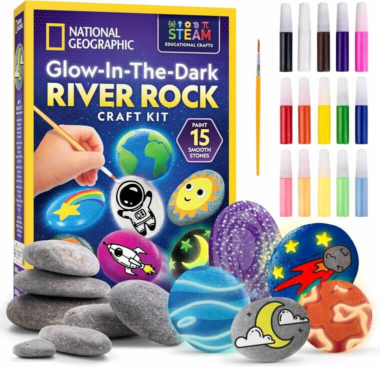 Glow Rock Painting Kit - Fun Art for Kids - Now 9% Off!