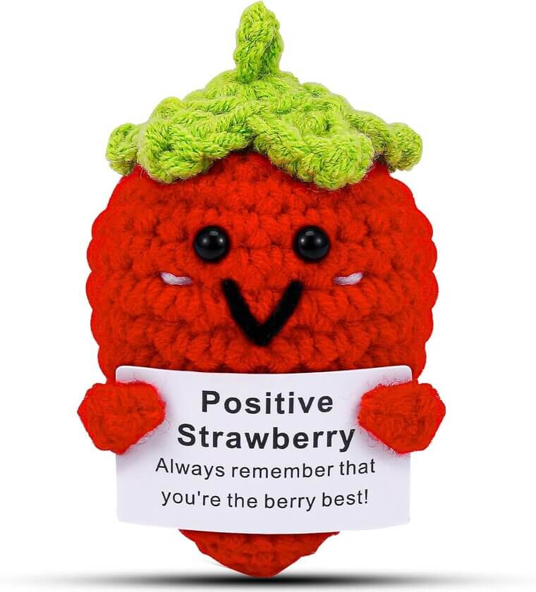 Emotional Pickle Gift - Cute Crochet Doll for Joyful Moments - 23% Off!