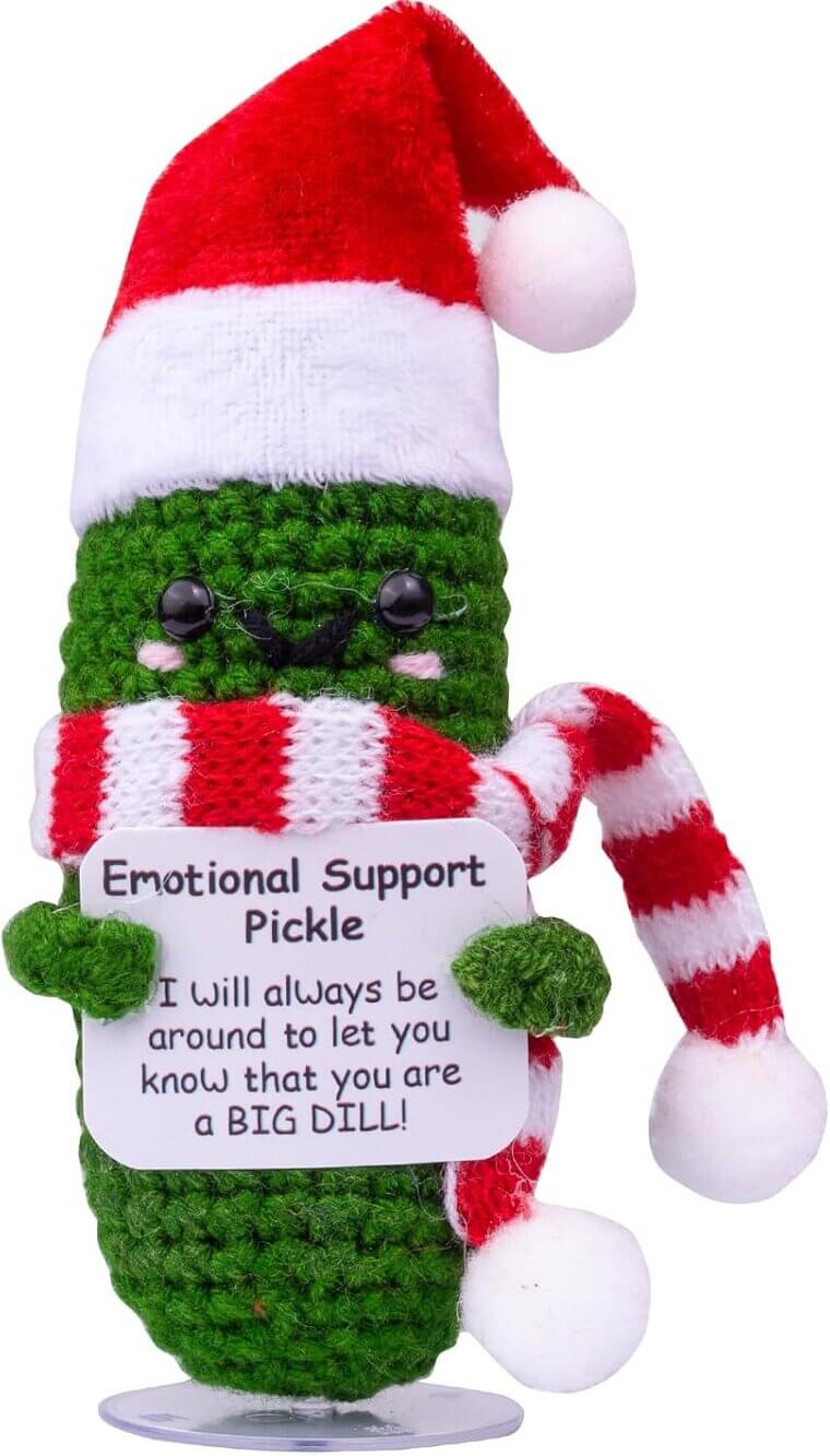 Christmas Crochet Cucumber - Spread Joy and Positivity! 